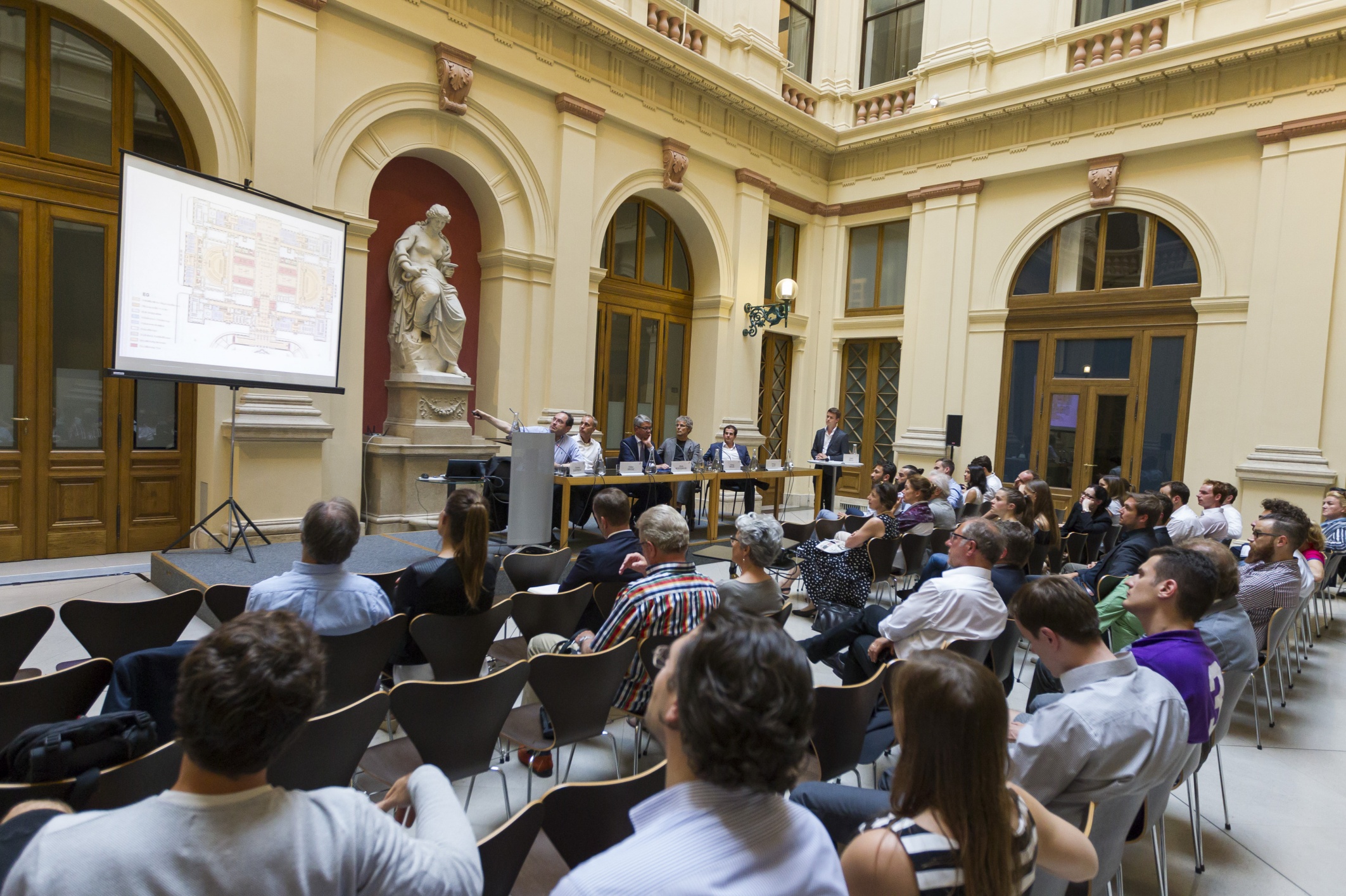 Diskussionsveranstaltung 'Architekten und Ingenieure, Politik und Öffentlichkeit'